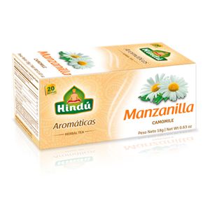 Aromática Tradicional Manzanilla Hindú Cjx20