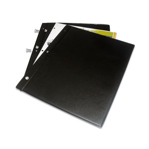 Pasta Tornillo Separable Carta Negra x2