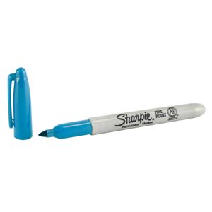 Marcador Permanente Punta Fina Turquesa Sharpie