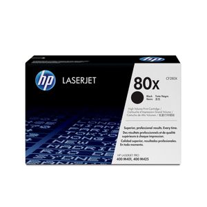 Tóner HP 80x Negro