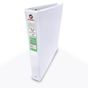 Carpeta de 3 Argollas  105 Blanca 1 "