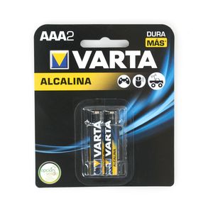 Pila Alcalina Tipo Aaa Varta Blíster x 2