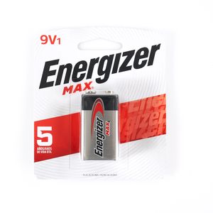 Pila Alcalina Cuadrada 9V Energizer