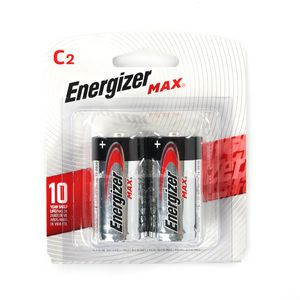 Pila Alcalina Tipo C Mediana Energizer Blíster x 2