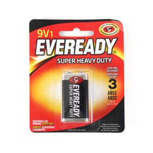 Pila Carbón Cuadrada 9V Eveready