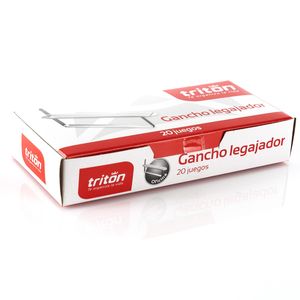 Gancho Legajador Institucional Triton Caja x 20