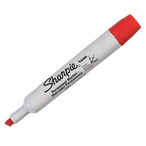 Marcador Permanente Tank Rojo