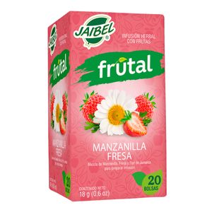 Aromática Fruta Manzanilla-Fresa Jaibel Cajx20