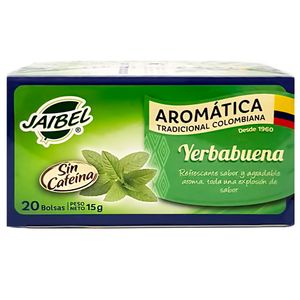 Aromática Yerbabuena Tradicional Jaibel Cajx20