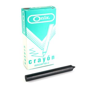 Crayones Industrial Negro Caja x 10