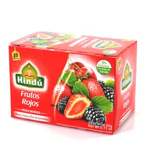 Infusión Te Frutos Rojos Hindú Caja x 20