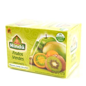 Infusión Frutos Verdes Hindú Caja x 20