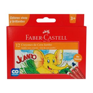 Crayon Jumbo  *  12 Colores Faber Castell
