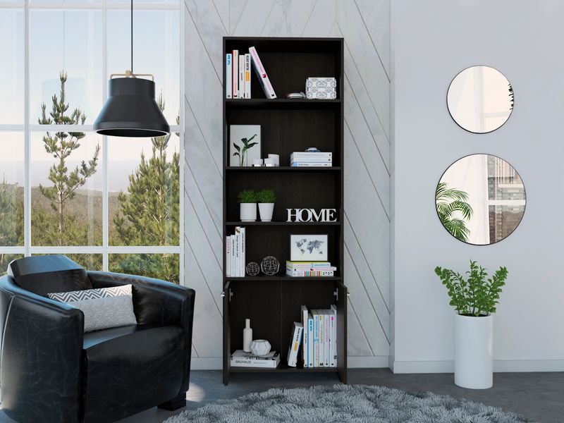 Biblioteca-Lisa-1.80-Wengue-Ref-Blw-1235-Rta