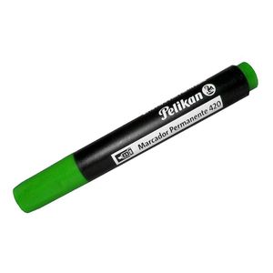Marcador Permanente . Verde Pelikan