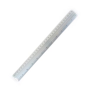 Regla Metálica 30Cm Escolar