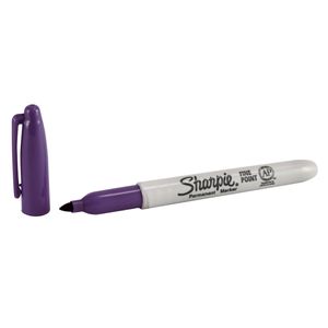 Marcador Permanente Punta Fina Morado