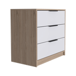 Comoda-3-cajones-Kaia-RTA-rovere-blanco