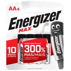 Pila Alcalina Tipo Aa  Energizer Blíster x 4