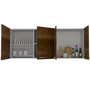 Gabinete cocina 1,50 Avon RTA Blanco-Caramelo
