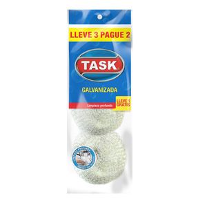 Esponja Galvanizada 635218 Task Pqt*3