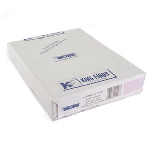 Papel Bond Carta 75G Rosado Pastel *500