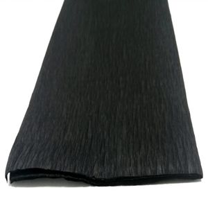 Papel Crepe Negro Paquete*10