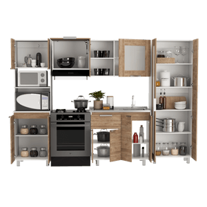Cocina 2.90 Samara RTA Blanco-Miel