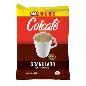 Cafe Granulado Colcafe Bolsa*500G