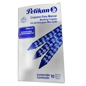 Crayones Verde  Pelikan Caja *10 Unidad Pelikan