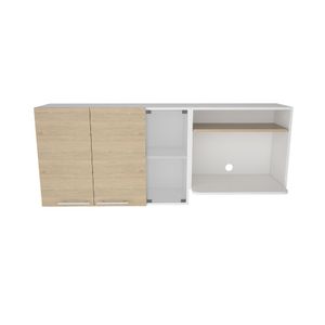 Gabinete superior Gina RTA Blanco-Rovere