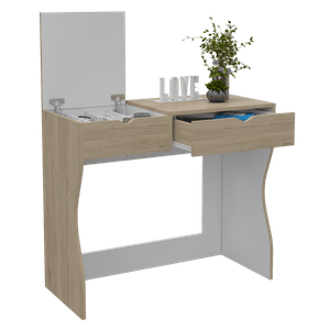 Mueble Tocador Perla 90 RTA Rovere-Blanco