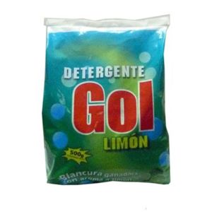 Detergente Polvo Limón Gol X  500G