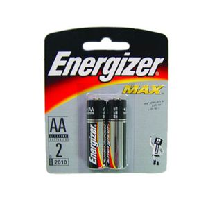 Pila Alcalina Tipo Aa Energizer Blisterx2