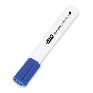 Marcador Borraseco Punta Biselada Azul Ofix