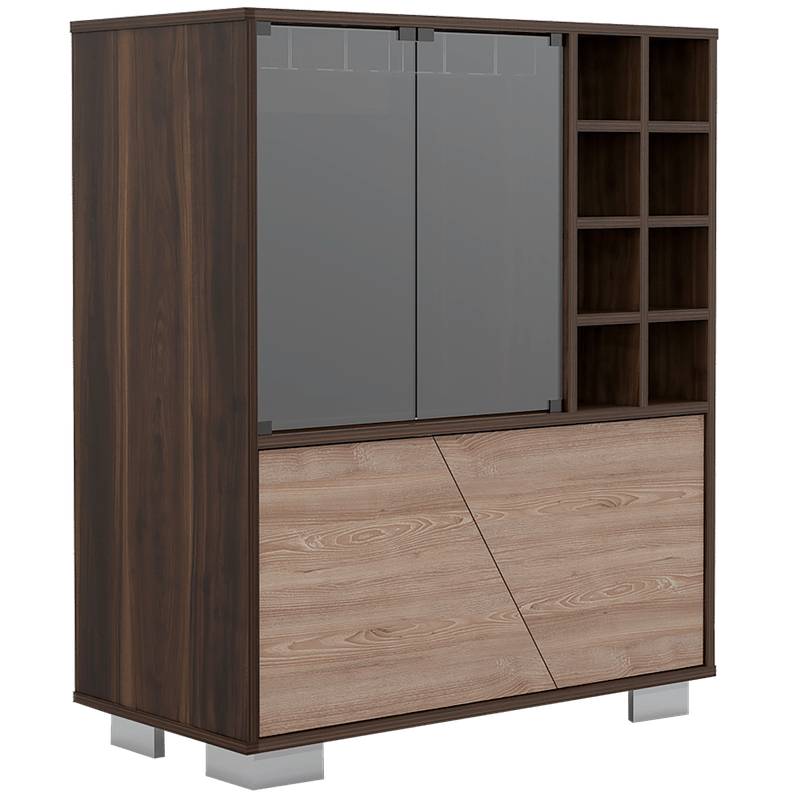 BMH3506-Mueble-Bar-Fraktal_Habano-Miel-lateral-cerrada-sin-decorar