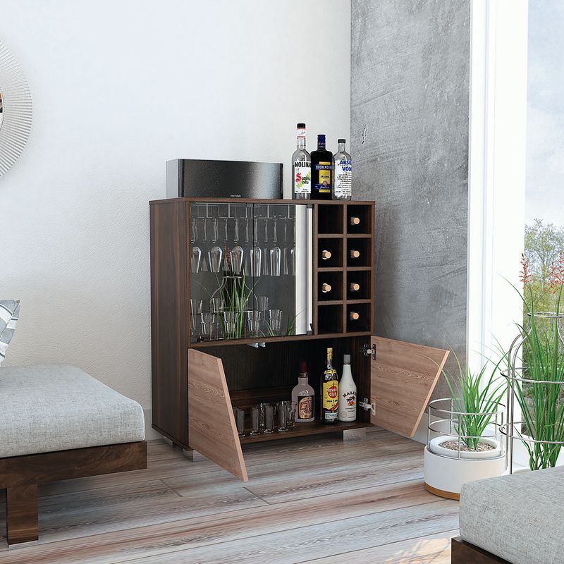 BMH3506-Mueble-Bar-Fraktal_Habano-Miel-ambientada-abierta1500x1500