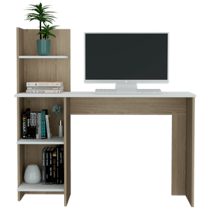 Escritorio 120 Vilna Rovere + Blanco 120X