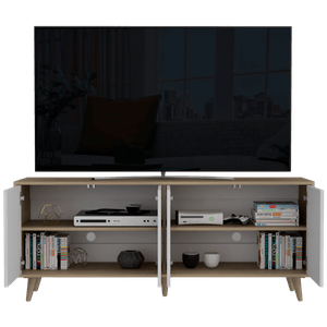 Rack para TV Bora RTA Rovere + Blanco Marquez