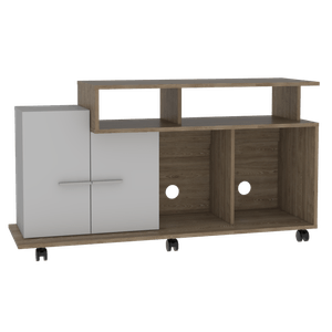 Rack Para Tv Valera  Miel Blanco