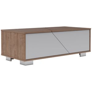 Mesa De Centro Fraktal Blanco+Miel