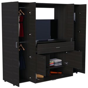 Closet Manila Z 200 X 189 X 50 Rta Wengue