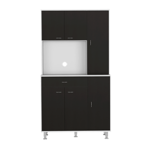 Mueble Cocina Kitchen 36 Rta Blanco + Rovere