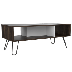 Mesa De Centro Vassel Rta Habano + Blanco