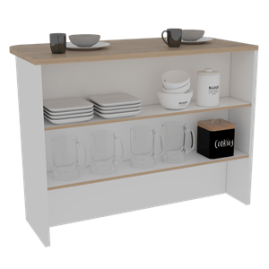 Barra Auxiliar Fendi Rta Blanco + Rovere