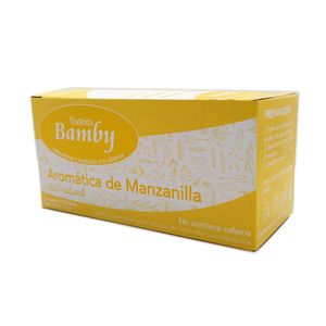 Aromática Manzanilla Bamby Cajx20