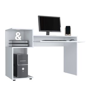Combo Escritorio Atlanter + Biblioteca RTA Rovere
