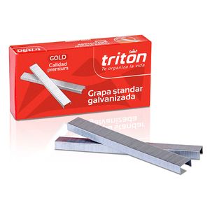 Grapa Estándar Galvanizada  R26/ 6 Triton Caja x 5000