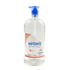 Gel Antibacterial Sin Enjuague Con Válvula 435 Potente X 1000Ml