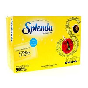 Endulzante Splenda 1 Gramo Cajax200 Sobres